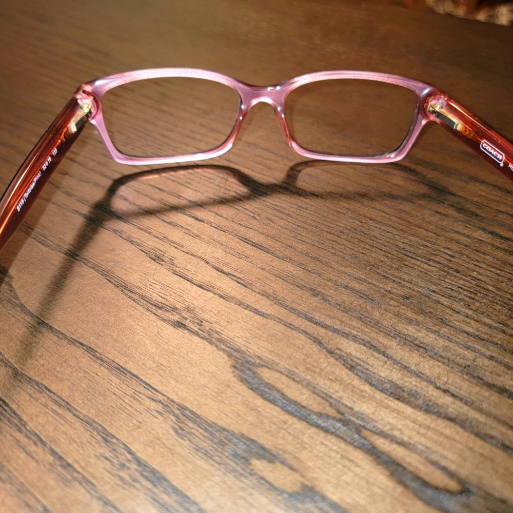 Coach Pink/Tortoise Shell Frames - image 6